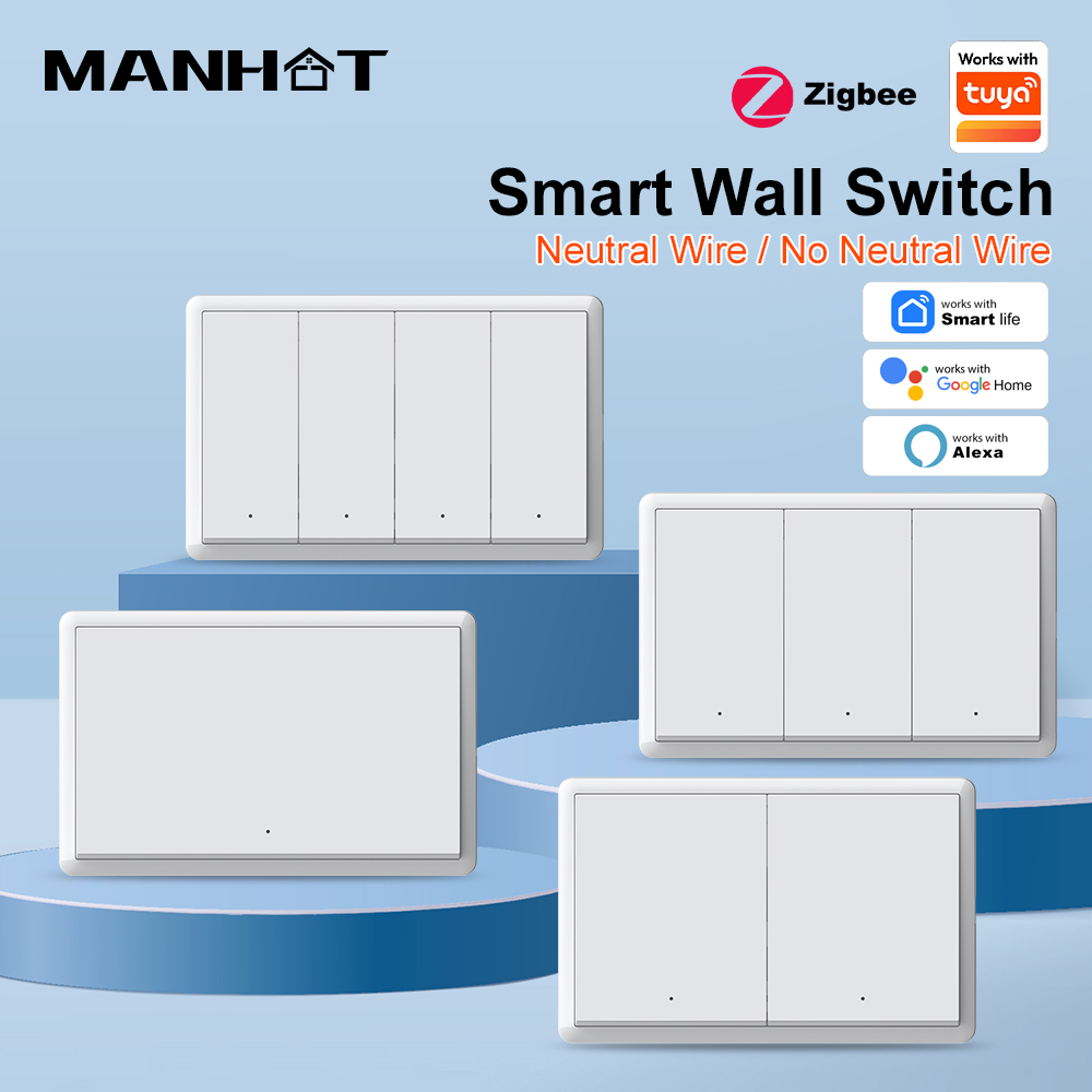 Smart Relay Tuya - مفتاح إضاءة ذكي من MANHOT بتقنية