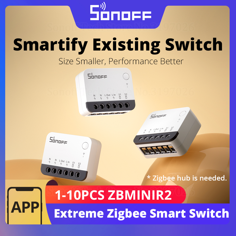 مفتاح ذكي SONOFF ZBMINIR2 بتقن - مراجعة Sonoff Basic وسعره