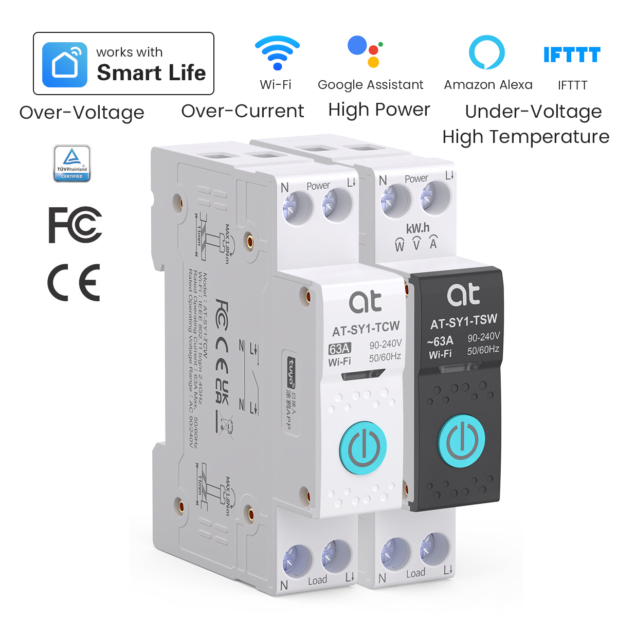 Tuya WiFi قطاع دارة ذكي 1P + N - مراجعة Smart Relay Tuya وسعره