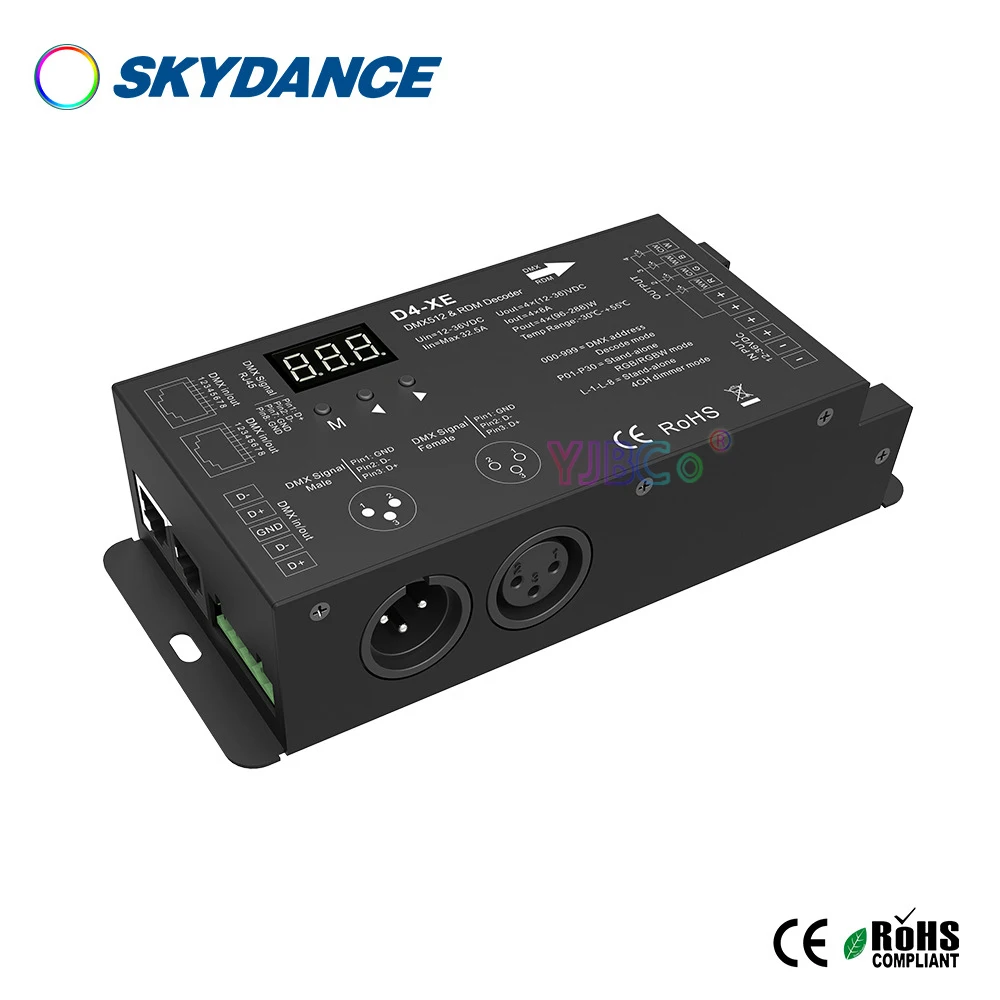 Skydance D4-XE 4 قناة الجهد ال - مراجعة Tuya 4 Channel وسعره