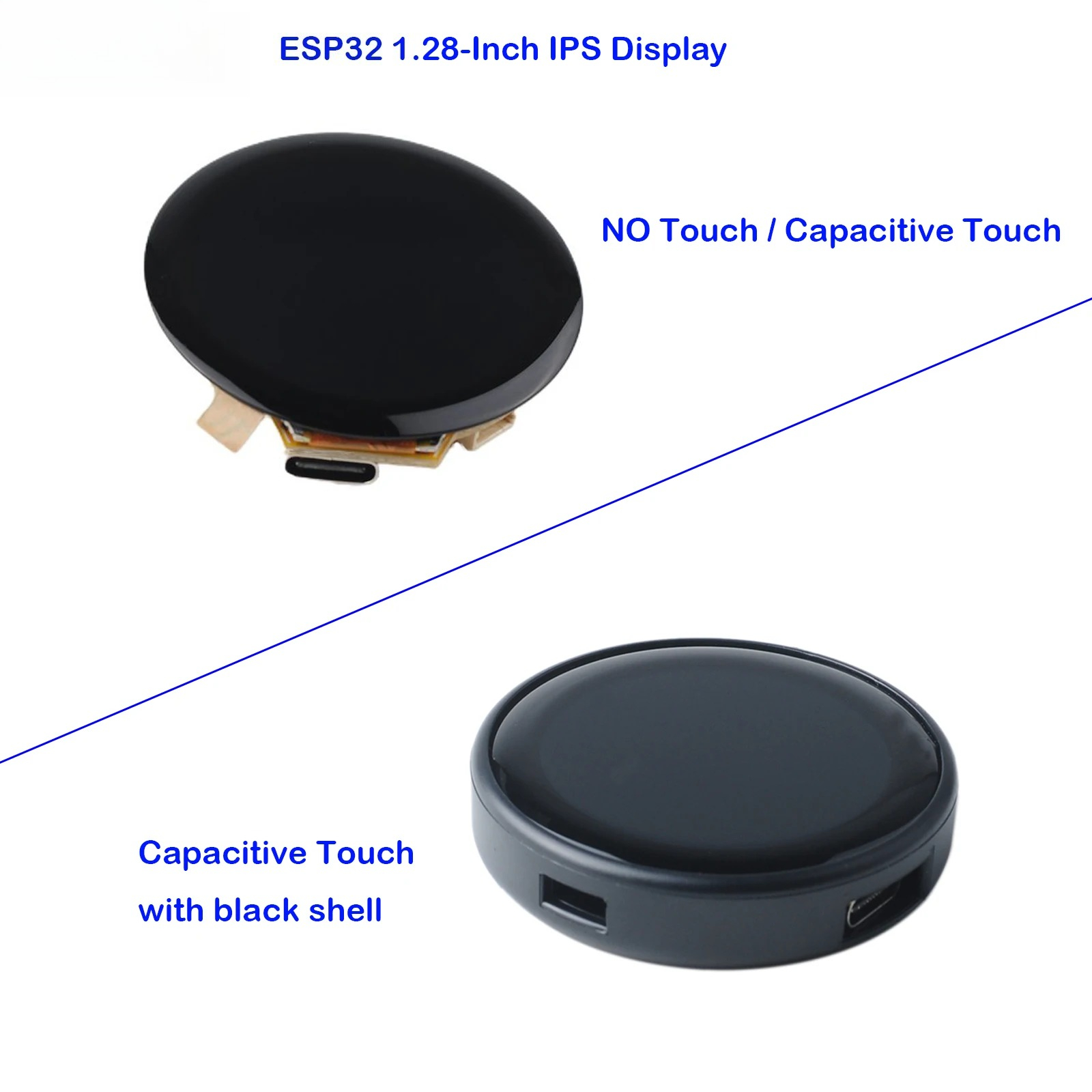 شاشة ESP32 مقاس 1.28 بوصة، وحد - مراجعة Smart Home Module Iot وسعره