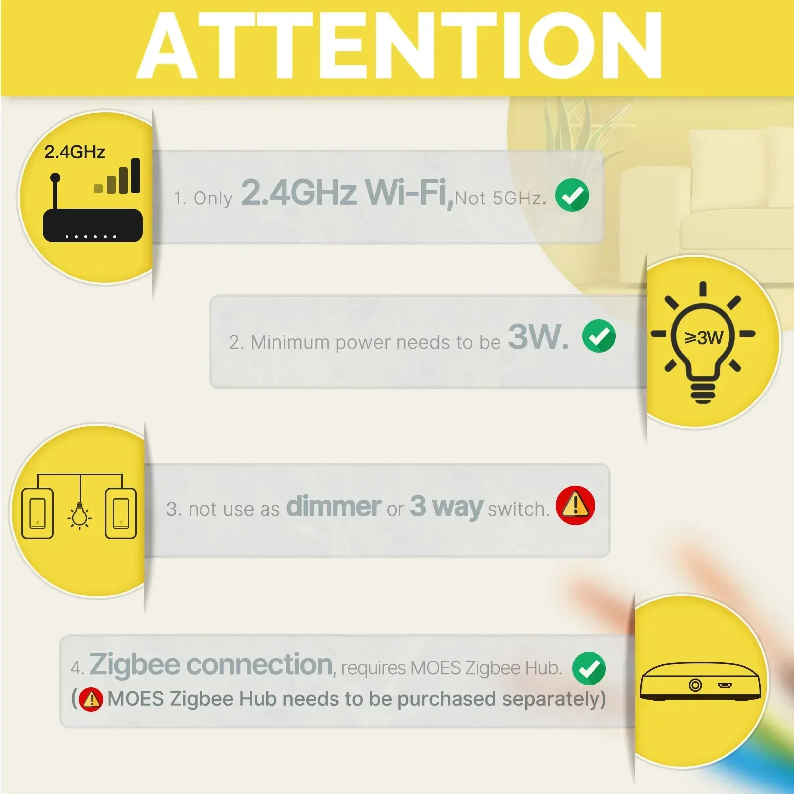 MOES Tuya ZigBee US مفتاح الإض - مراجعة Smart Relay Tuya وسعره
